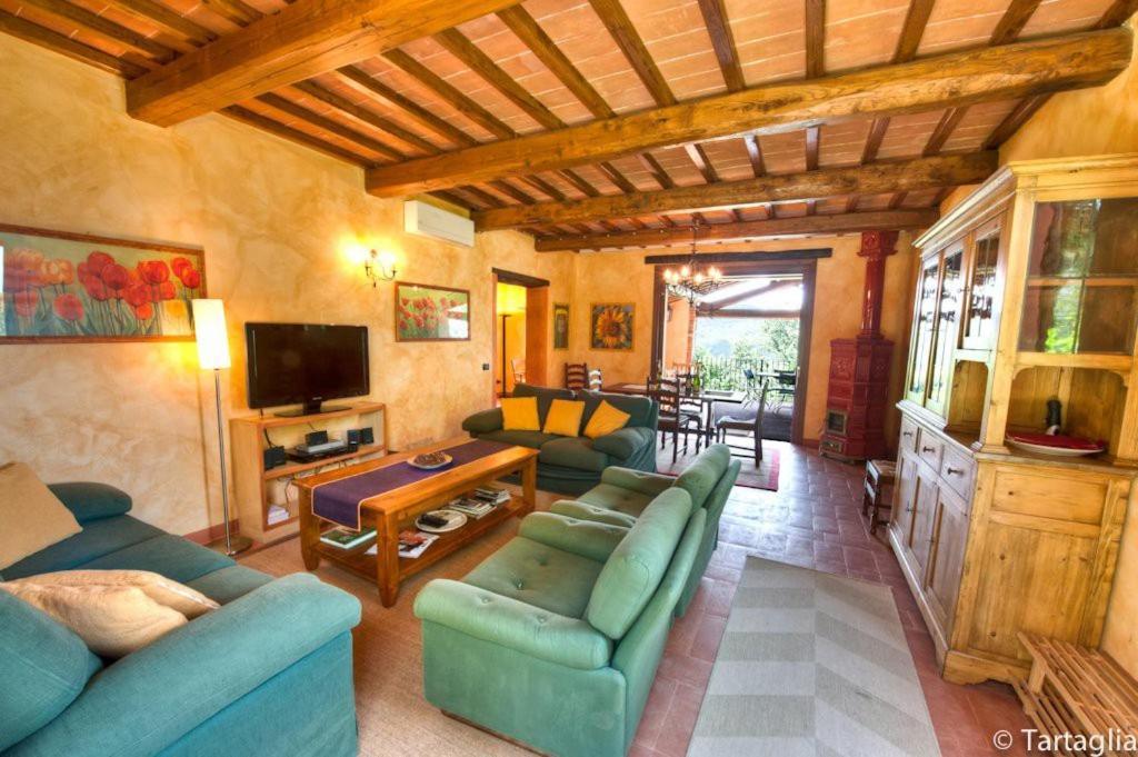 Tartagli Luxury Villa With Pool - A Fontanaro Property Paciano Bagian luar foto