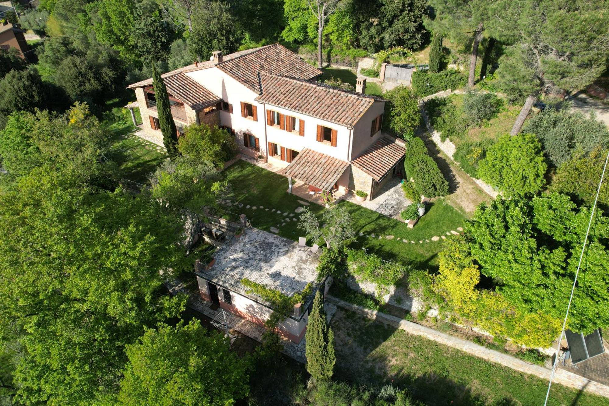 Tartagli Luxury Villa With Pool - A Fontanaro Property Paciano Bagian luar foto