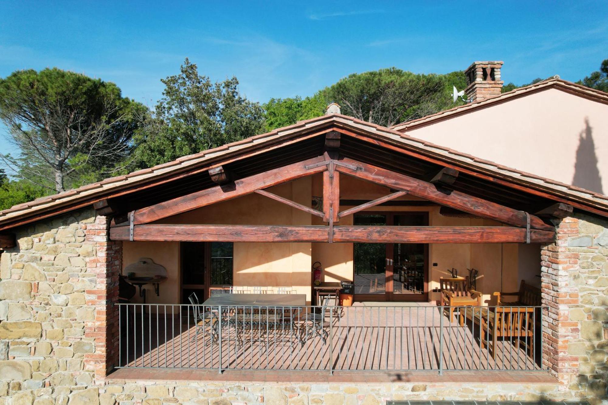 Tartagli Luxury Villa With Pool - A Fontanaro Property Paciano Bagian luar foto