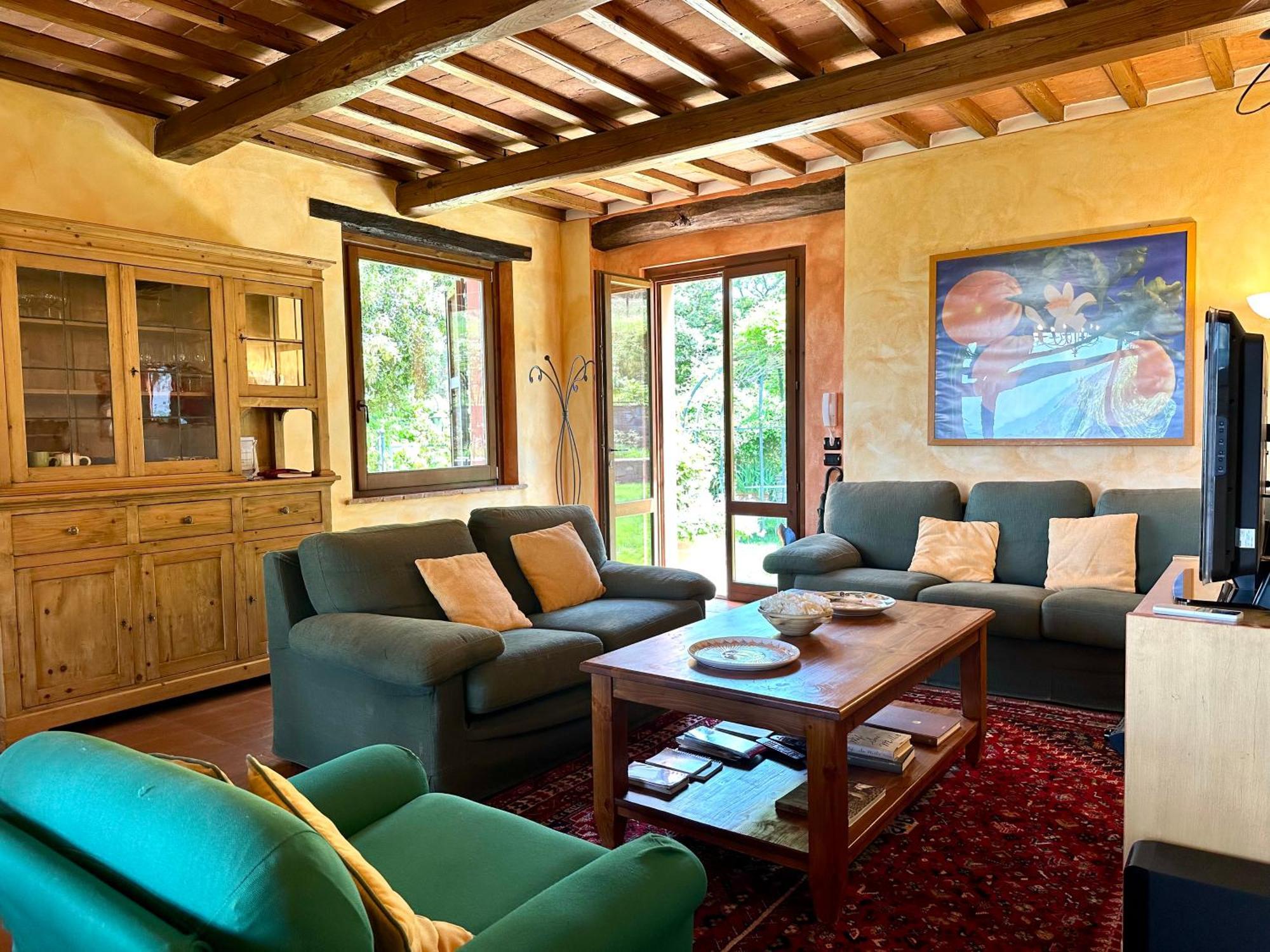 Tartagli Luxury Villa With Pool - A Fontanaro Property Paciano Bagian luar foto